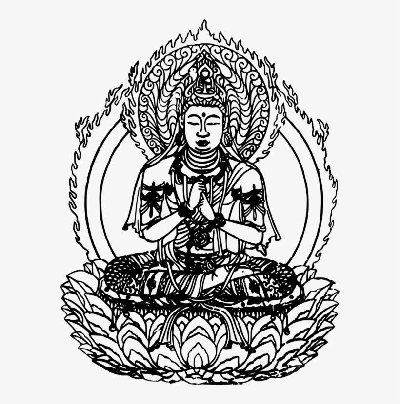Gautama Buddha Buddhism Japan Religion Free Commercial - Zen Buddha Shirt Style, transparent png download