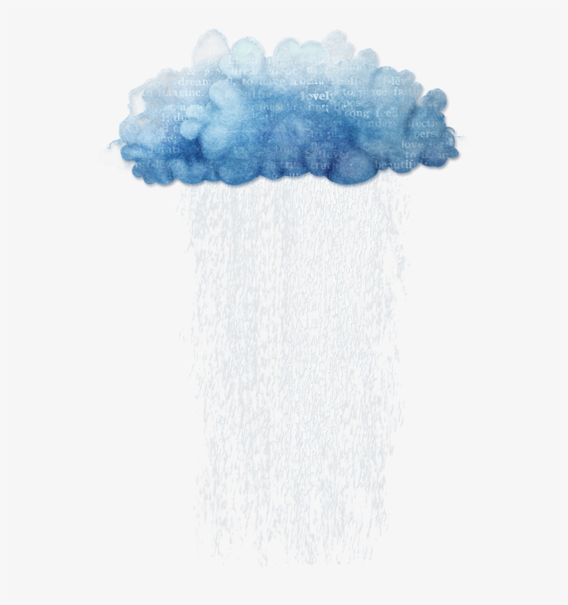Rainstorm Яндекс - Фотки - Clouds Watercolor, transparent png download