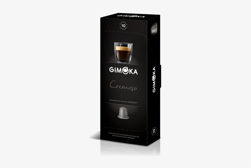Nespresso®* Compatibile Capsules Cremoso 10 Caps 55 - Gimoka Deciso 10, transparent png download