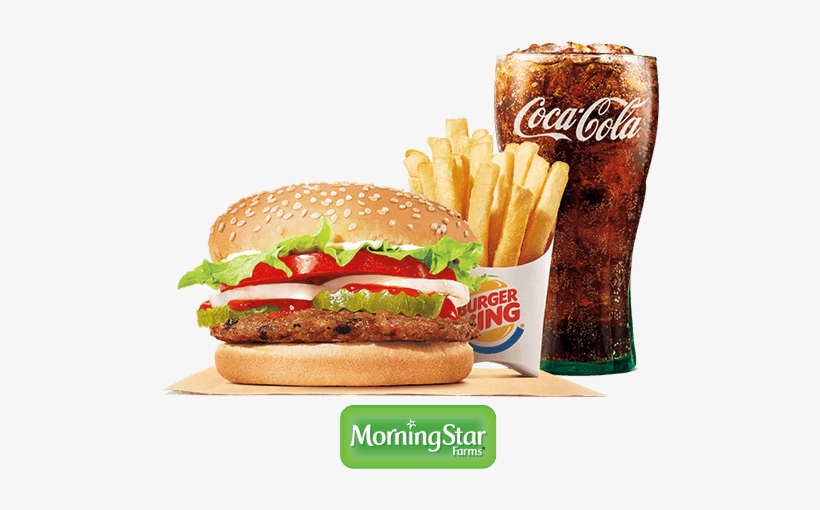 Morningstar Veggie Burger Meal, transparent png download