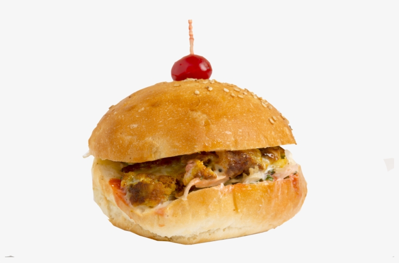 Veg Burger - Chicken Sandwich, transparent png download