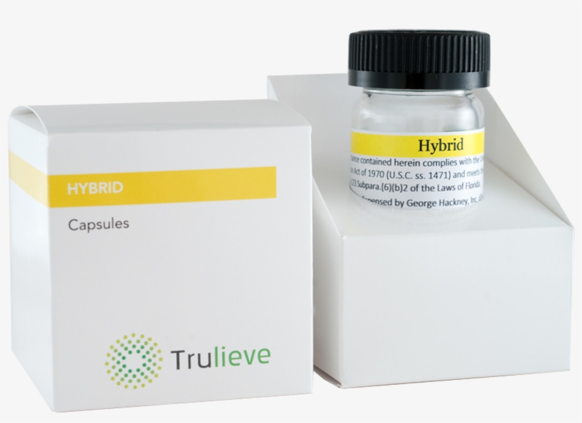 Capsules In Container - Capsule, transparent png download