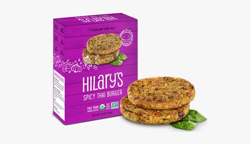 Ingredients - Hilary's Root Vegetable Burgers, transparent png download