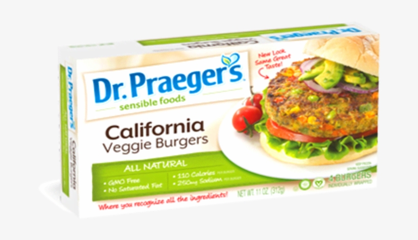It Says It On The Box - Dr Praeger Veggie Burgers, transparent png download