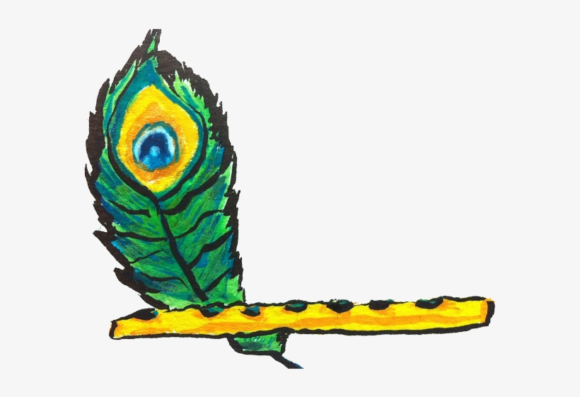 Svg Royalty Free Stock Flute Clipart Mayilpeeli - Twitter, transparent png download