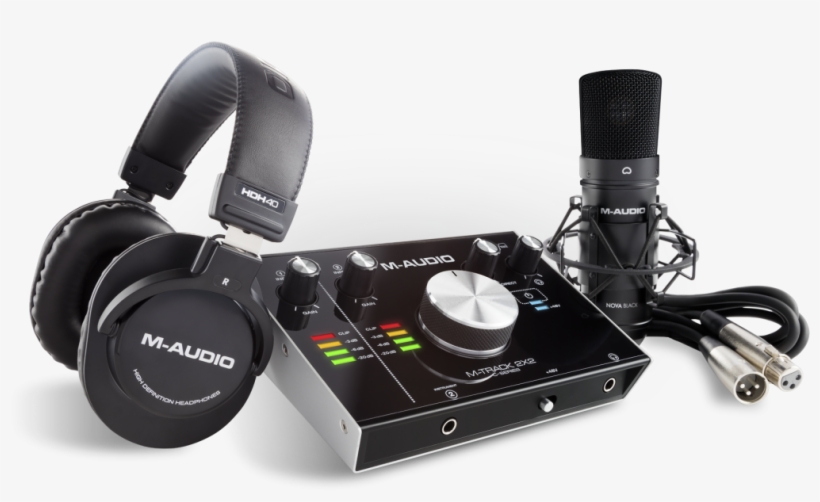 M Audio M Track 2x2 Vocal Studio Pro - M-audio M-track 2x2 Vocal Studio Pro, transparent png download