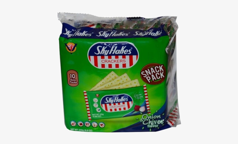 Sky Flakes Crackers On - Sky Flakes Crackers (garlic) - M.y. San, transparent png download