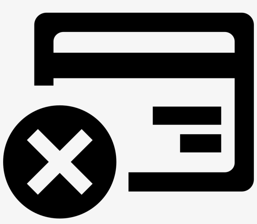 No Card Registered Line Comments - Cross Flat Icon Png, transparent png download