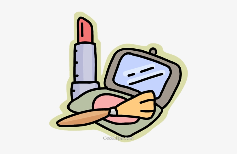 Makeup Items Royalty Free Vector Clip Art Illustration - Itens De Maquiagem Png, transparent png download