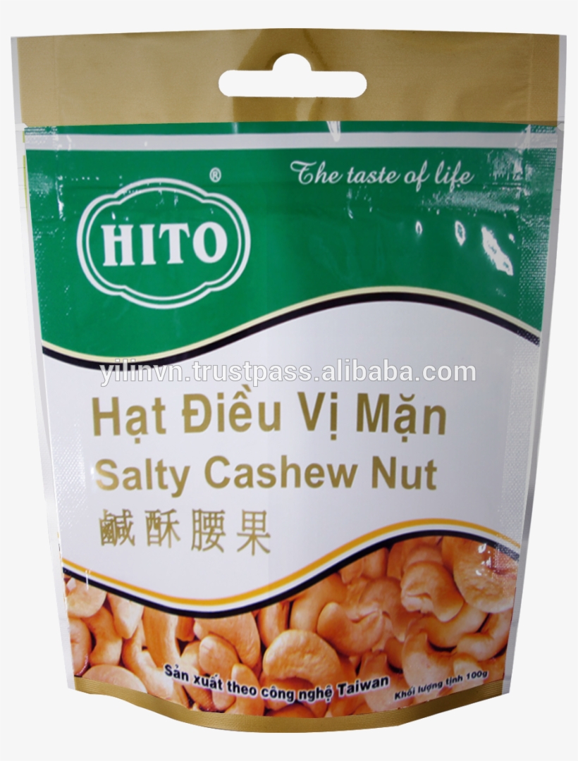 Hito Salty Cashew Nuts 100g - Cashew, transparent png download