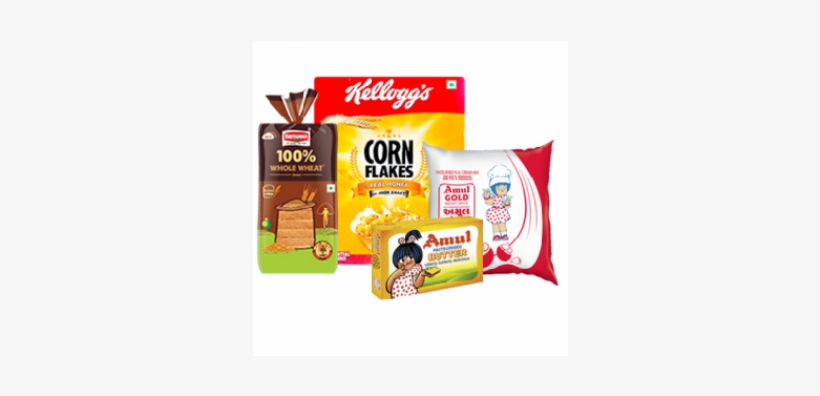 Breakfast & Dairy-order Food Online From Moradabad - Kellogg's Corn Flakes With Real Mango Puree, 300g, transparent png download