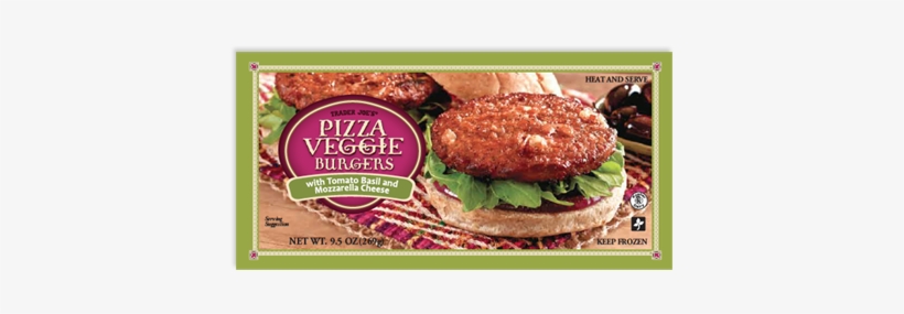 Trader Joe's Pizza Veggie Burgers - Trader Joe's Veggie Pizza Patty, transparent png download