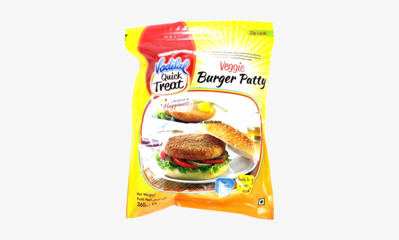Vadilal Veggie Burger Patty - Patty, transparent png download