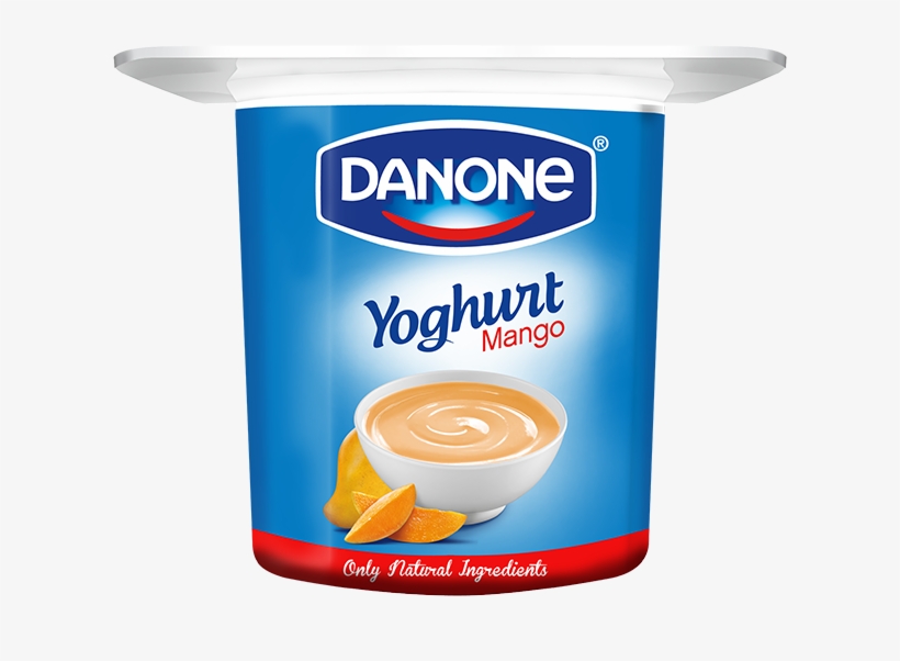 Danone Mango Yogurt - Flavoured Yoghurt, transparent png download