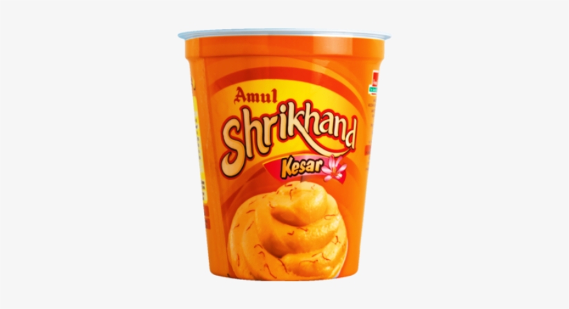 Amul Shrikhand Kesar -500gm - Amul Shrikhand, transparent png download