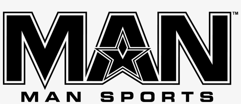 Mansports Logo Solid Text Tm - Man Sports Logo, transparent png download