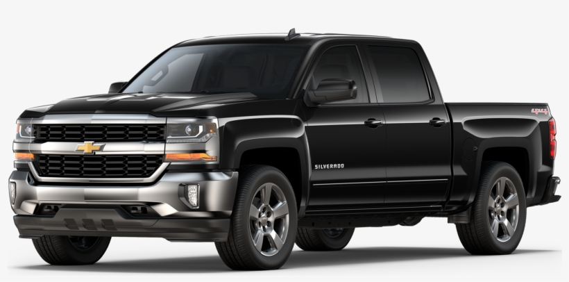 2018 Chevy Silverado - Chevy Silverado 2017 Black, transparent png download