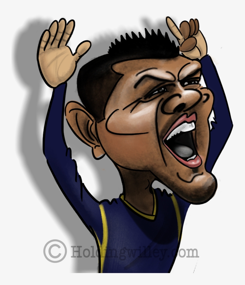 Cricket Clipart Ipl - Cricketers Caricature Ipl Png, transparent png download