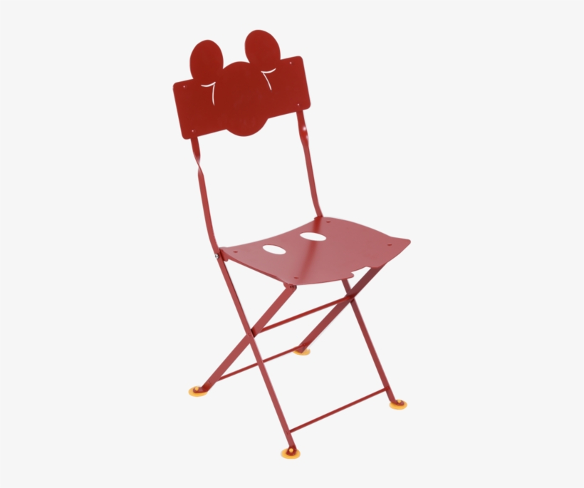 Bistro Metal Folding Chair - Aubergine/metal, transparent png download