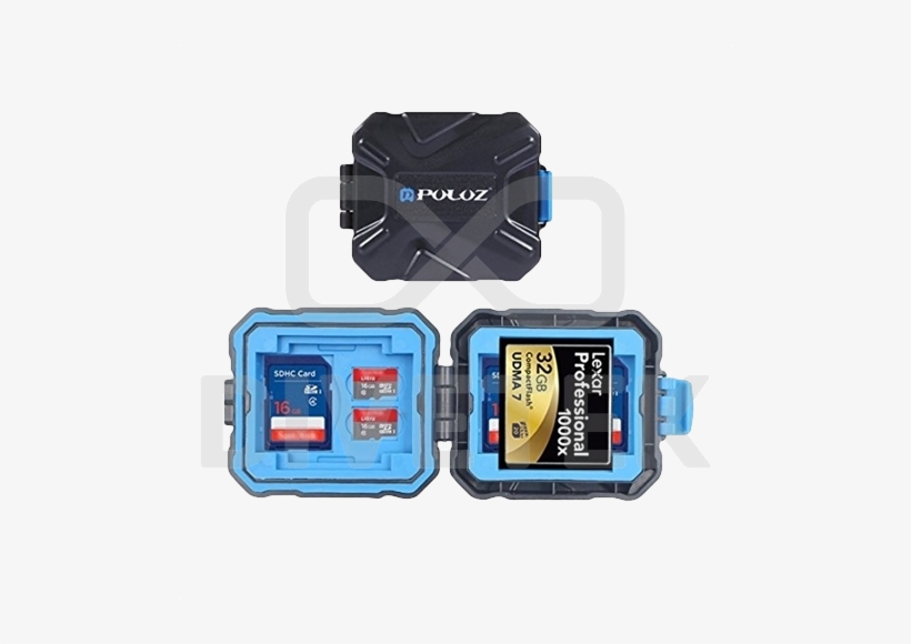 Memory Card Holder - Lexar 1066x 64gb 160mb/s Compact Flash Memory Card, transparent png download