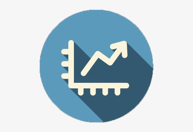 Growth Chart Icon - Icon, transparent png download