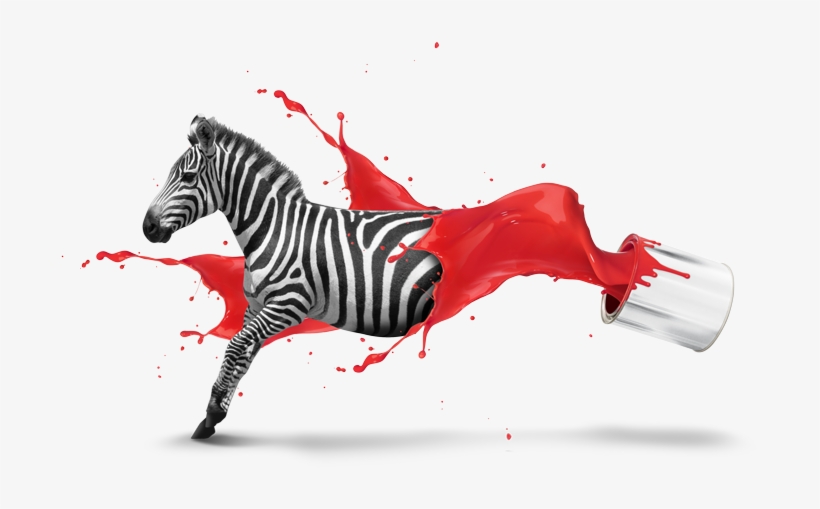 Creative-design Zebra - Creative Design, transparent png download