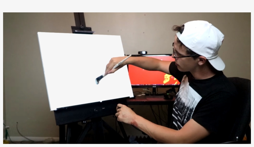 Copy Discord Cmd - Idubbbz Painting, transparent png download