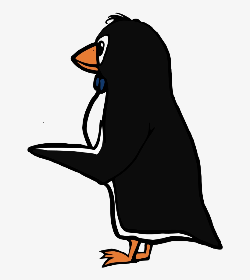 How To Set Use Pointing Penguin Clipart, transparent png download