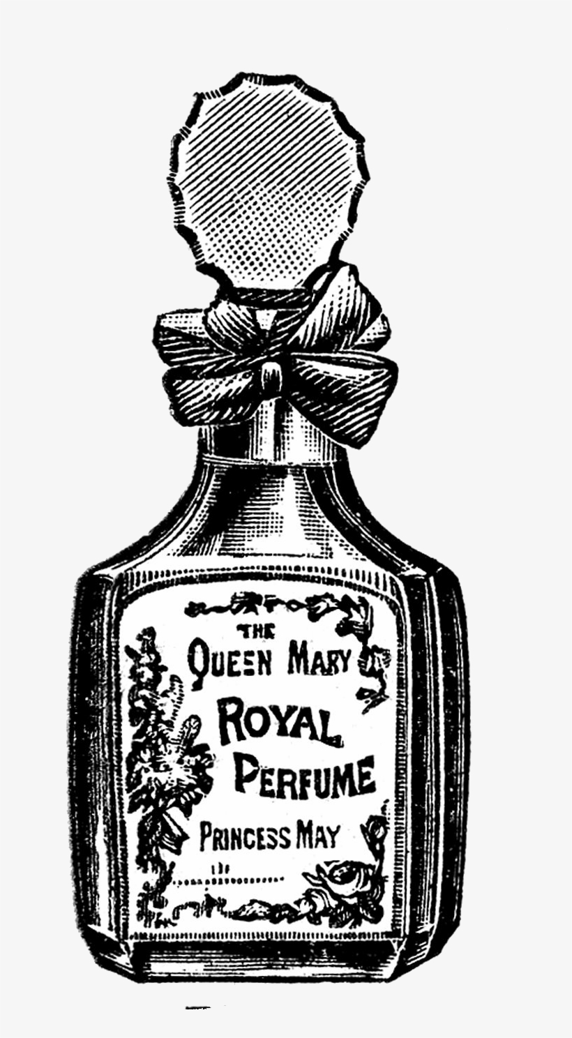Tags - - Vintage Perfume Bottle Vector Png, transparent png download