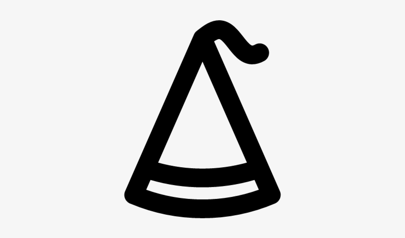 Party Hat Vector - Party Hat Icon, transparent png download