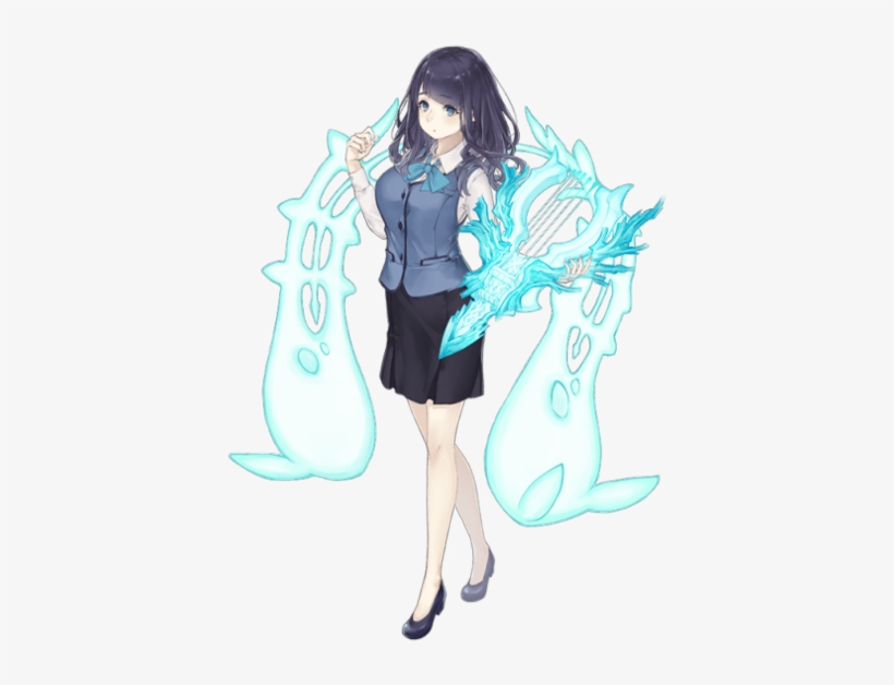 Portrait Little Mermaid Alternative Sinoalice Wiki - Sinoalice Mermaid Alternative, transparent png download