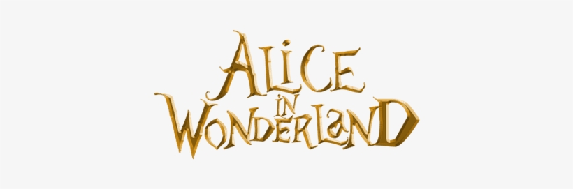 Alice In Wonderland Gold Logo - Funko, transparent png download