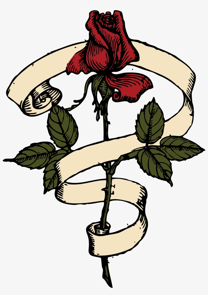 Rose Scroll Icons Png - Rose Scroll, transparent png download
