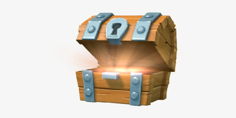 Woodenchest - Coffre En Bois Clash Royale, transparent png download