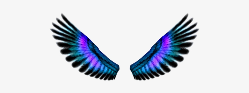 Blue Fairy Wings Png - Tatuajes En La Nuca De Ala, transparent png download