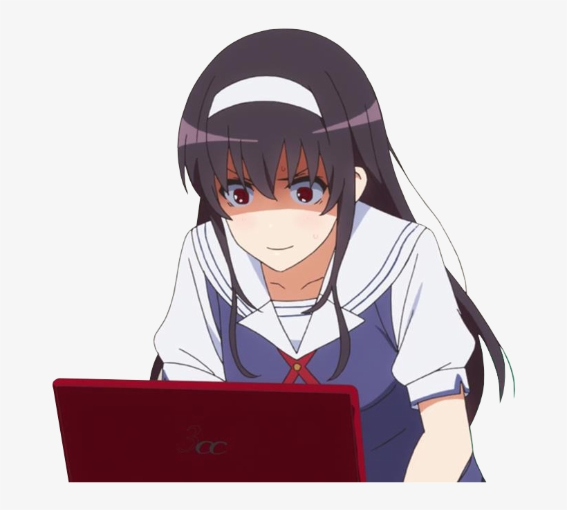 Wtf Am I Reading - Saekano: How To Raise A Boring Girlfriend, transparent png download