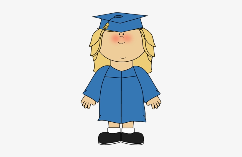 Girl Graduating - Graduate Clipart, transparent png download