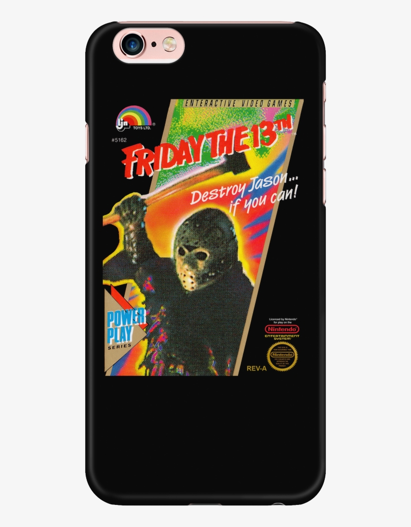 Friday The 13th Jason Voorhees Nintendo Retro Vintage - Friday The 13th [entertainment System Game], transparent png download