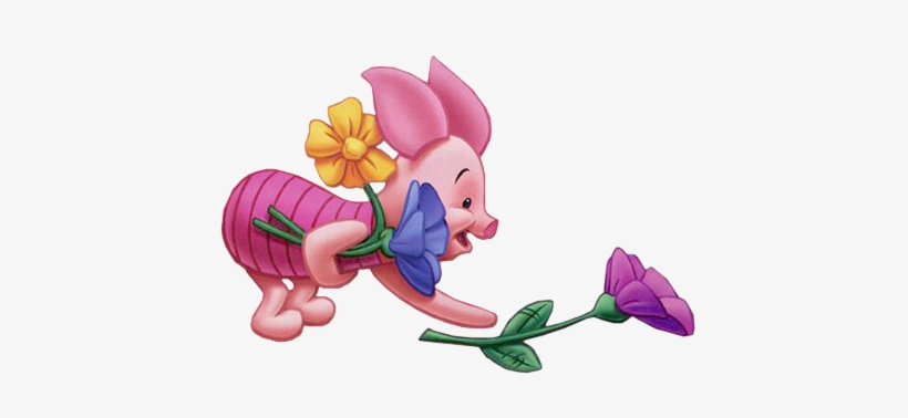 Disney - Piglet Flower PNG Image | Transparent PNG Free Download on SeekPNG