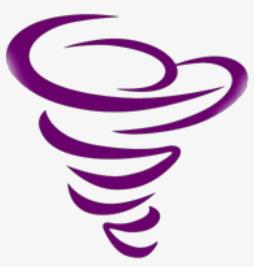 Big Blue Tornado Icon, Png Clipart Image - Twister, transparent png download