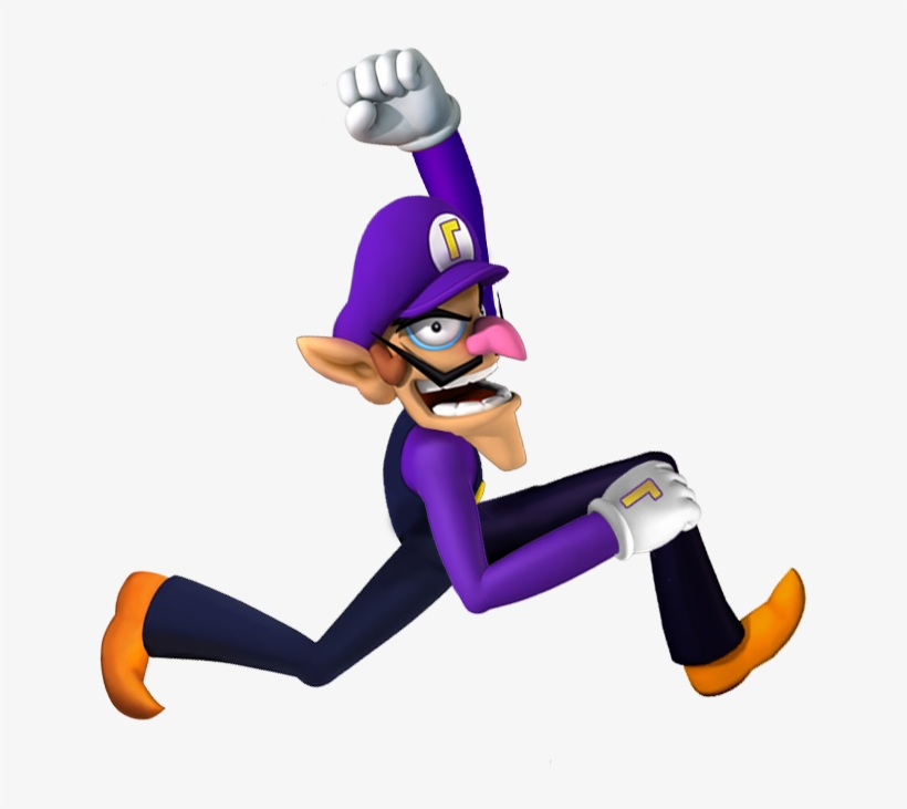 Waluigi Transparent New Super Mario Bros - Waluigi Png, transparent png download