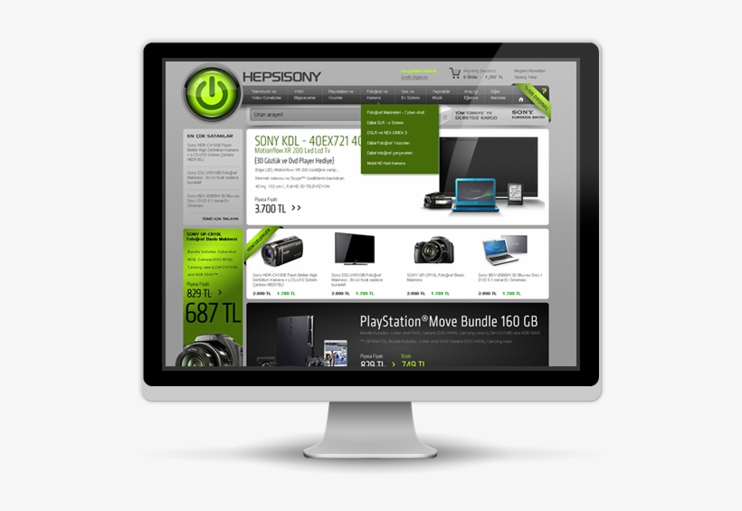 Hepsi Sony Logo & Shop Design - Sony Vaio Sb, transparent png download