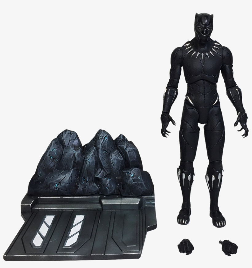 Black Panther 7” Action Figure - Marvel Select Black Panther Movie, transparent png download