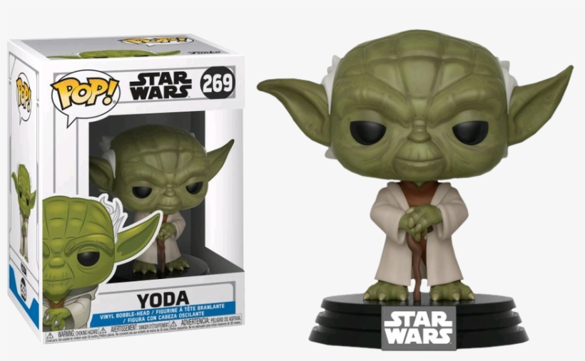 Star Wars Clone Wars - Funko Pop Star Wars Yoda, transparent png download