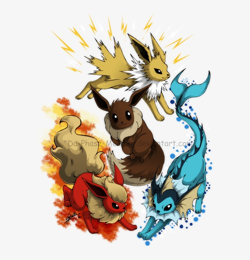 Clipart Black And White Download Pokemon Eeveelutions - Tattoos Design Pokemon, transparent png download