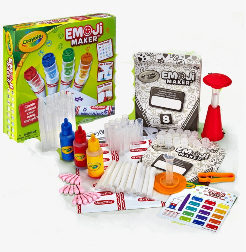 Image-description - Crayola Emoji Marker Maker, transparent png download