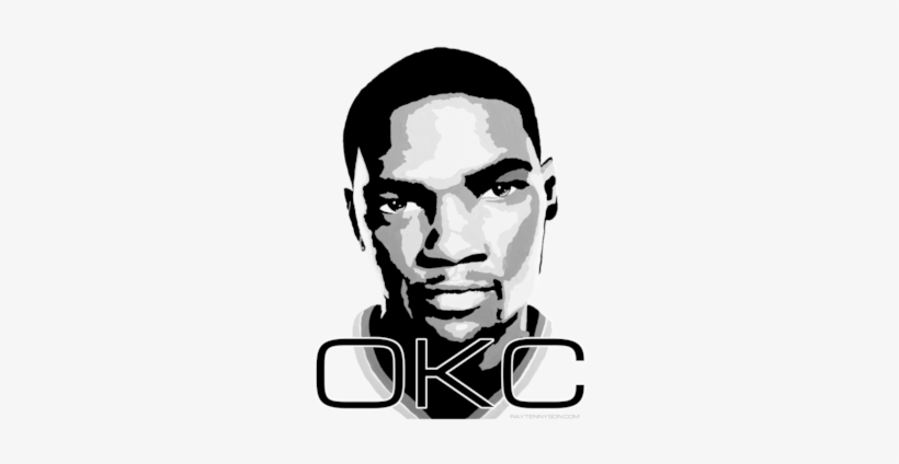 kevin durant black and white