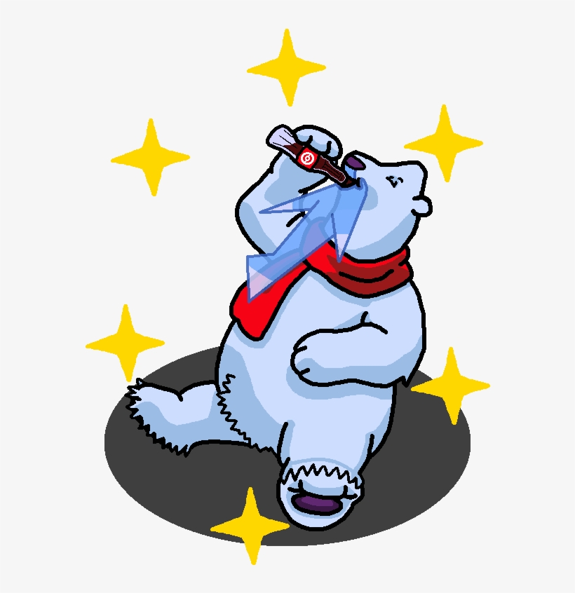 Shiny Beartic Coca - Coca Cola Polar Bear Clip Art, transparent png download