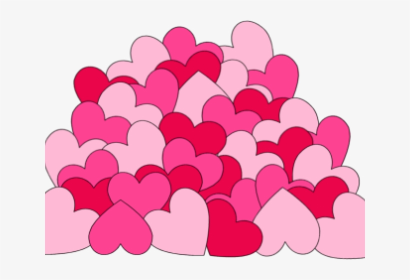 Heart Pictures Clipart Bunch - Bunch Of Hearts, transparent png download