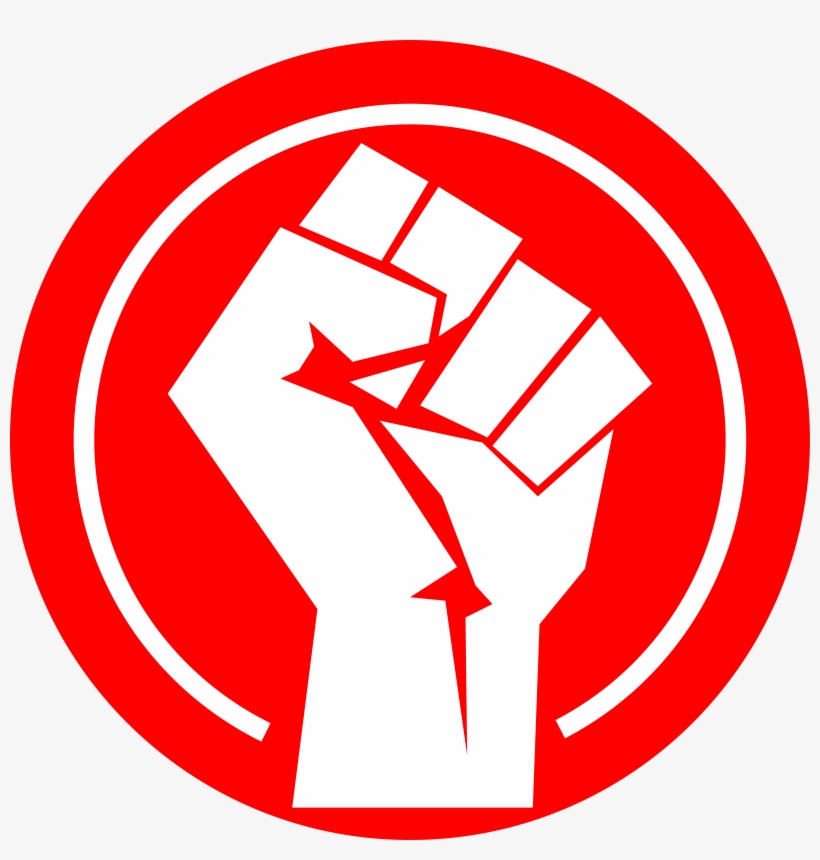 Background Transparent Fist Png - Revolution Fist Png, transparent png download